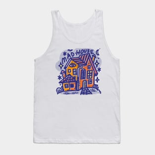 Mad house halloween Tank Top